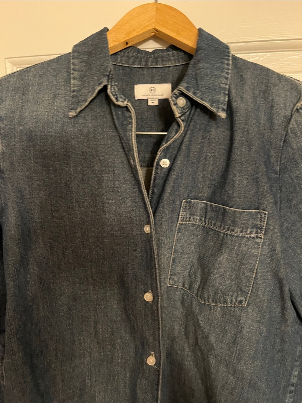 Adriano Goldschmied AG denimButton-Up Jacket - Blue